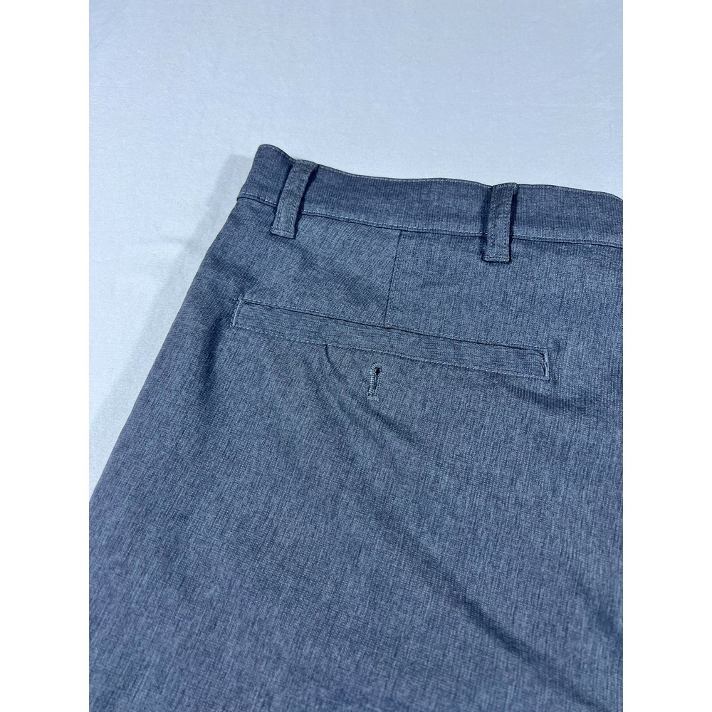 Chaps Mens Stretch Cargo Shorts Gray Performance Golf Flat Front Size 38 - Picture 11 of 11